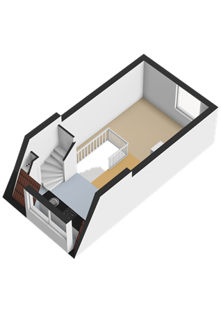 Floorplan - Levendaal 108, 2311 JN Leiden